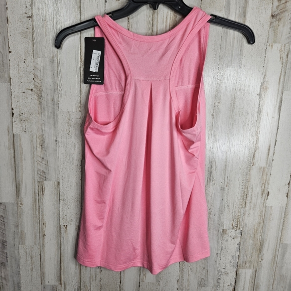Women's Pink Racer Back Tank Top Athletic Running NWT Ladies  Size Small - Picture 11 of 12